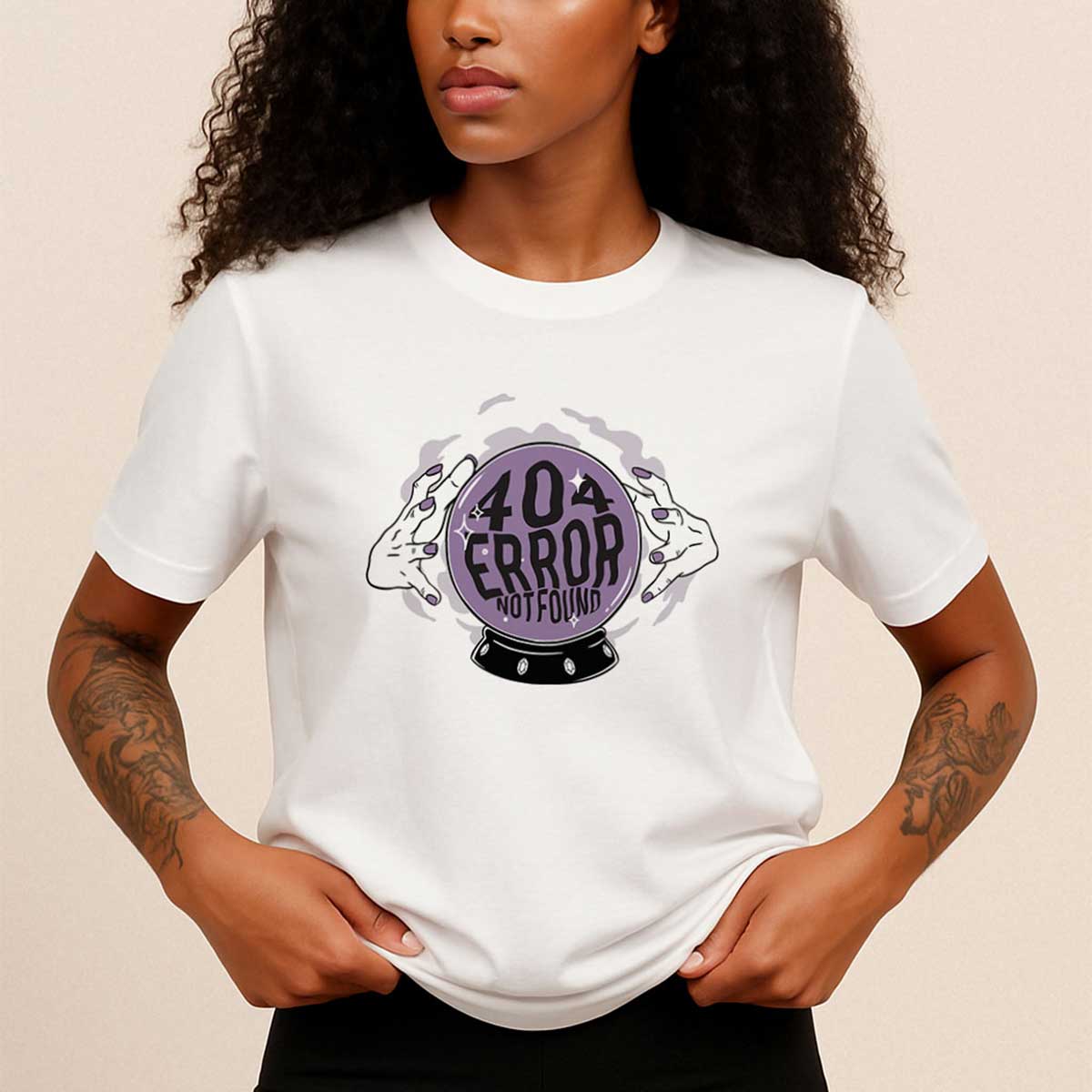 404 Error Not Found Classic Unisex Cotton T-Shirt