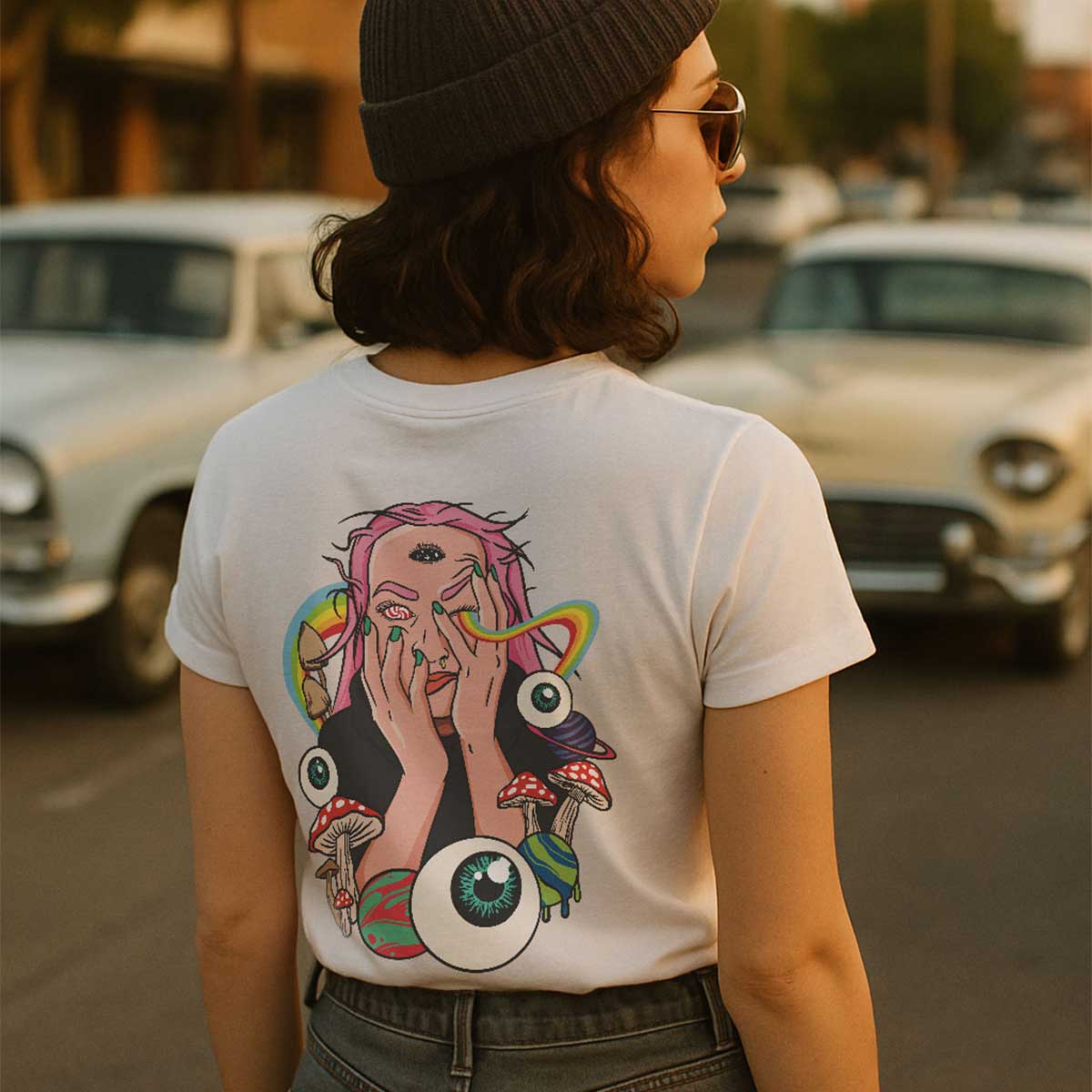 One Trip At A Time Classic Unisex Cotton T-shirt