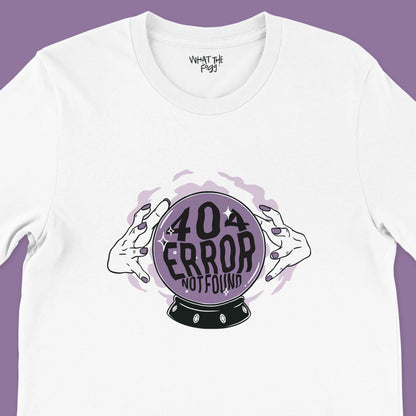 404 Error Not Found Classic Unisex Cotton T-Shirt