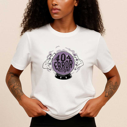 404 Error Not Found Classic Unisex Cotton T-Shirt