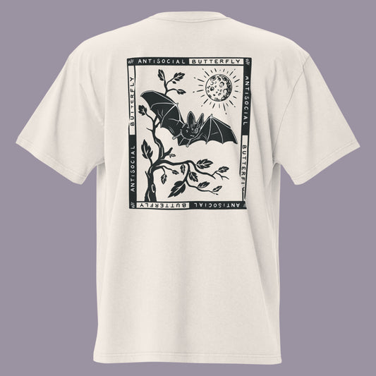 Antisocial Butterfly Oversized Faded T-shirt