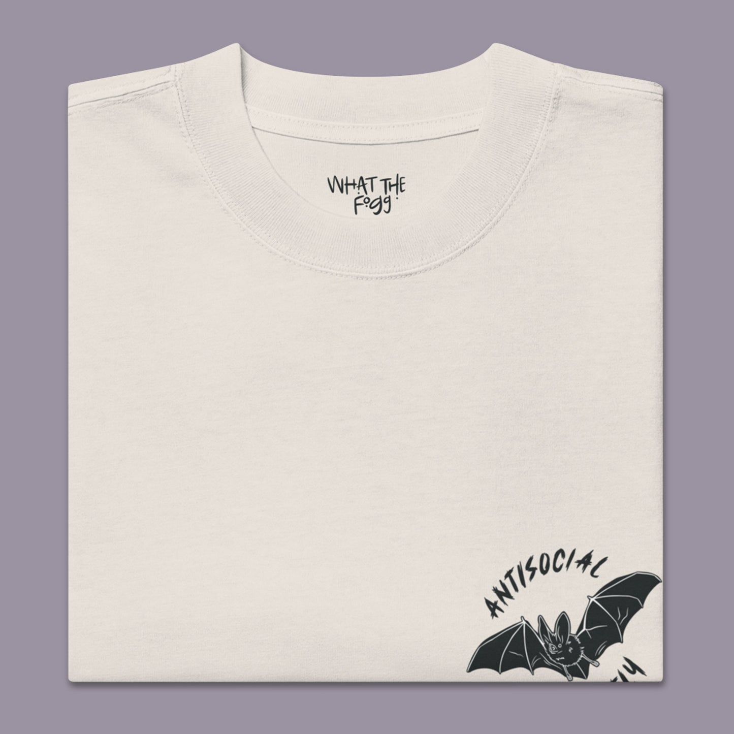 Antisocial Butterfly Oversized Faded T-shirt