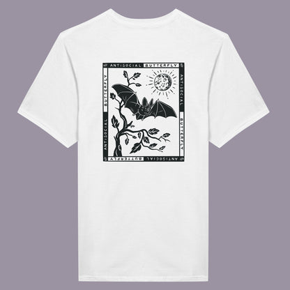 Antisocial Butterfly Classic Unisex Cotton T-shirt