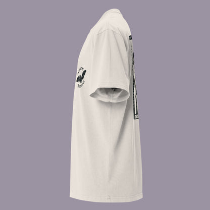 Antisocial Butterfly Oversized Faded T-shirt