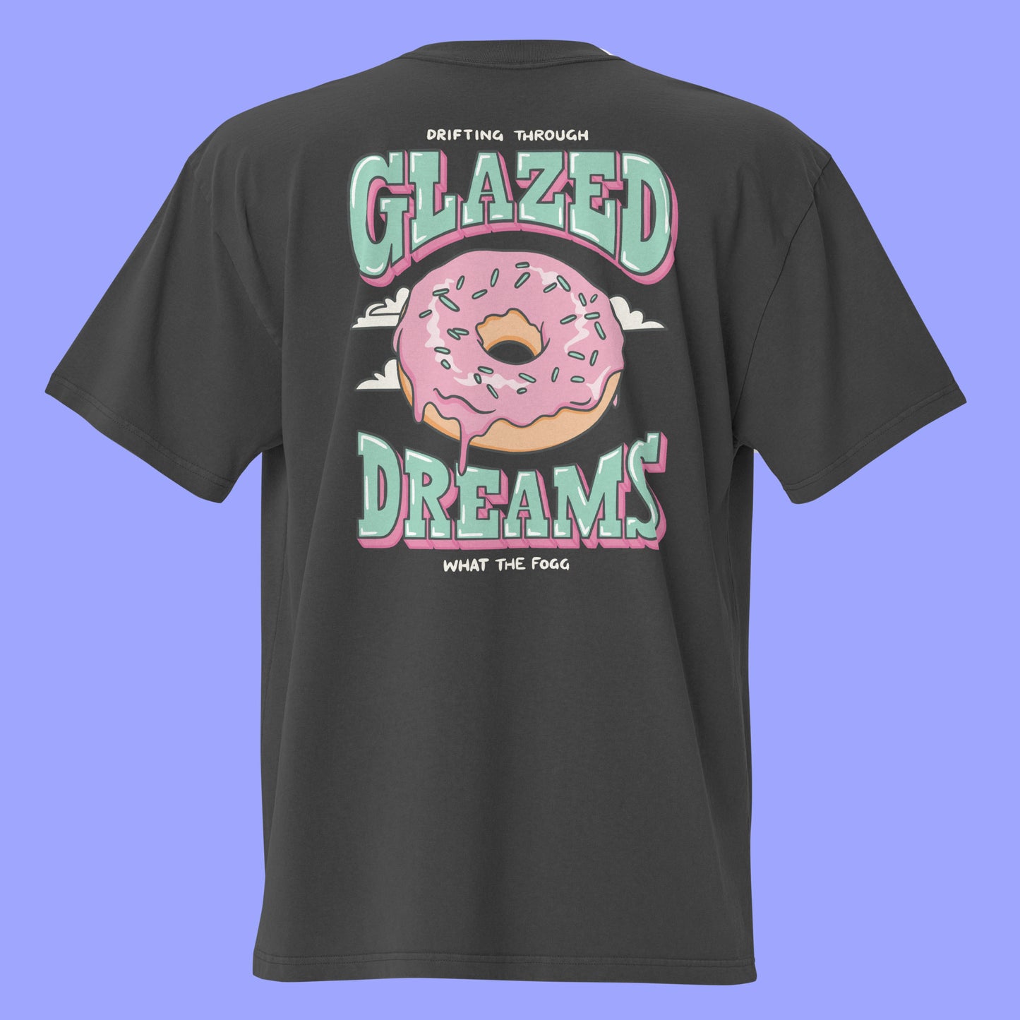 Glazed Dreams Oversized Faded T-shirt