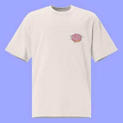 Glazed Dreams Oversized Faded T-shirt