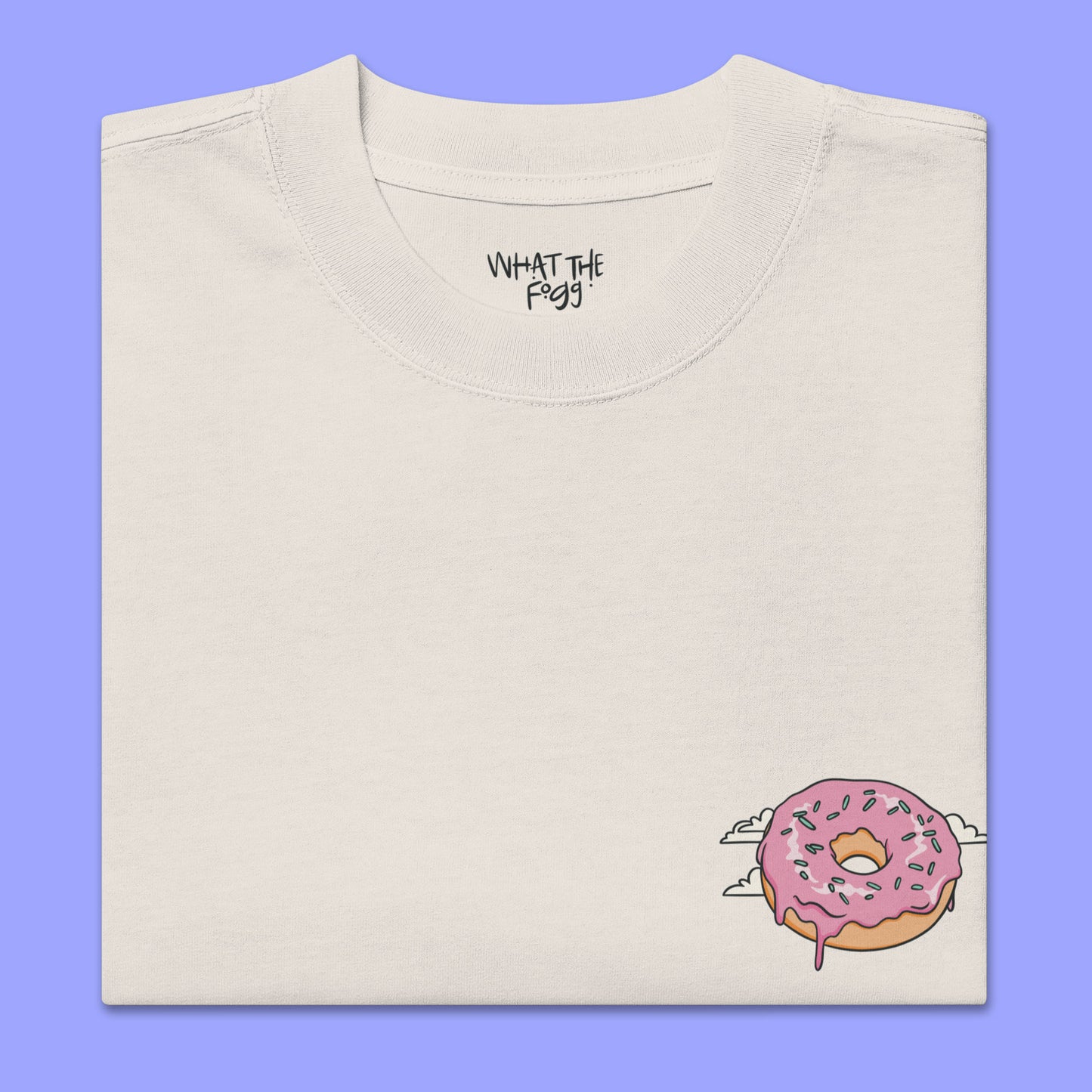 Glazed Dreams Oversized Faded T-shirt