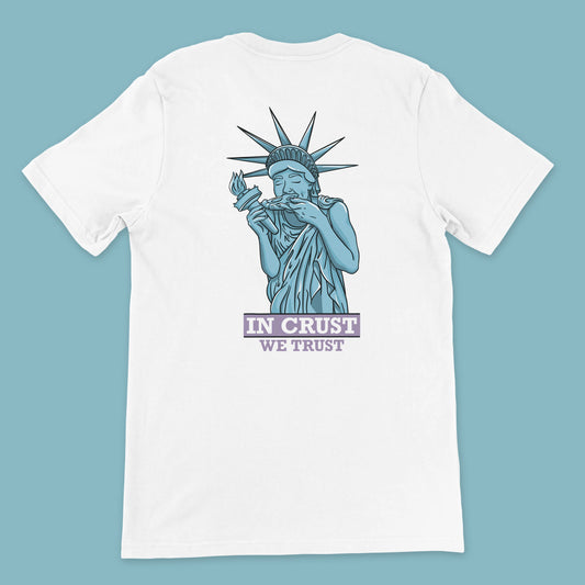 In Crust We Trust Classic Unisex Cotton T-Shirt