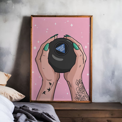 Looks Like You're Fucked Art Print
