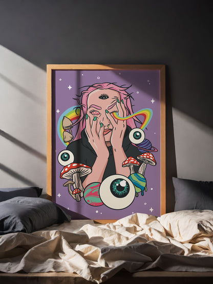 One Trip At A Time Art Print