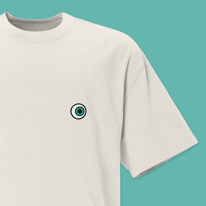 Psychedelic Troll Unisex Oversized Faded T-Shirt