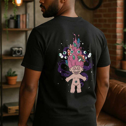 Psychedelic Troll Classic Unisex Cotton T-Shirt