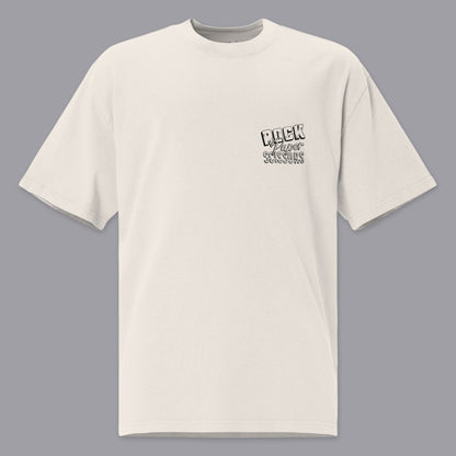 Rock, Paper, Scissors Unisex Oversized Faded T-Shirt
