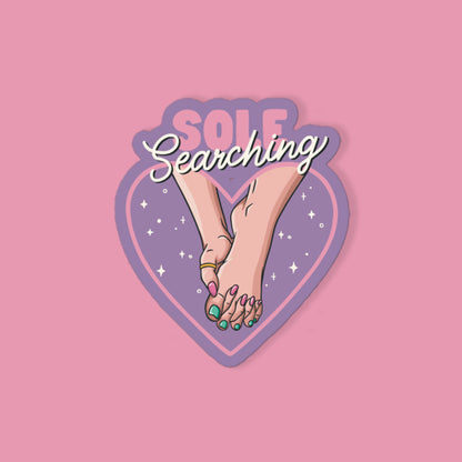 Sole Searching Sticker