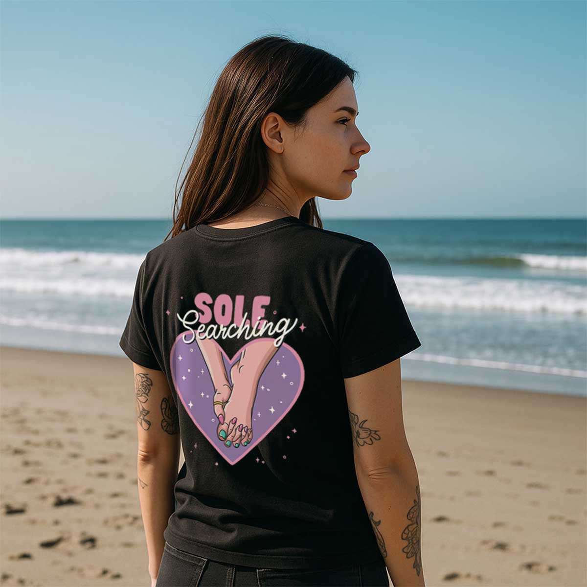 Sole Searching Classic Unisex Cotton T-Shirt