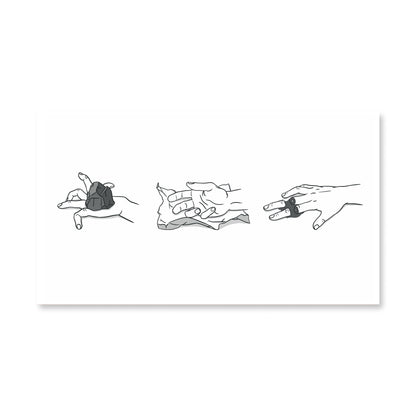 Rock, Paper, Scissors Desktop Wallpaper
