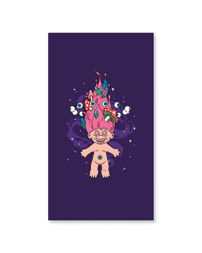 Psychedelic Troll Mobile Wallpaper